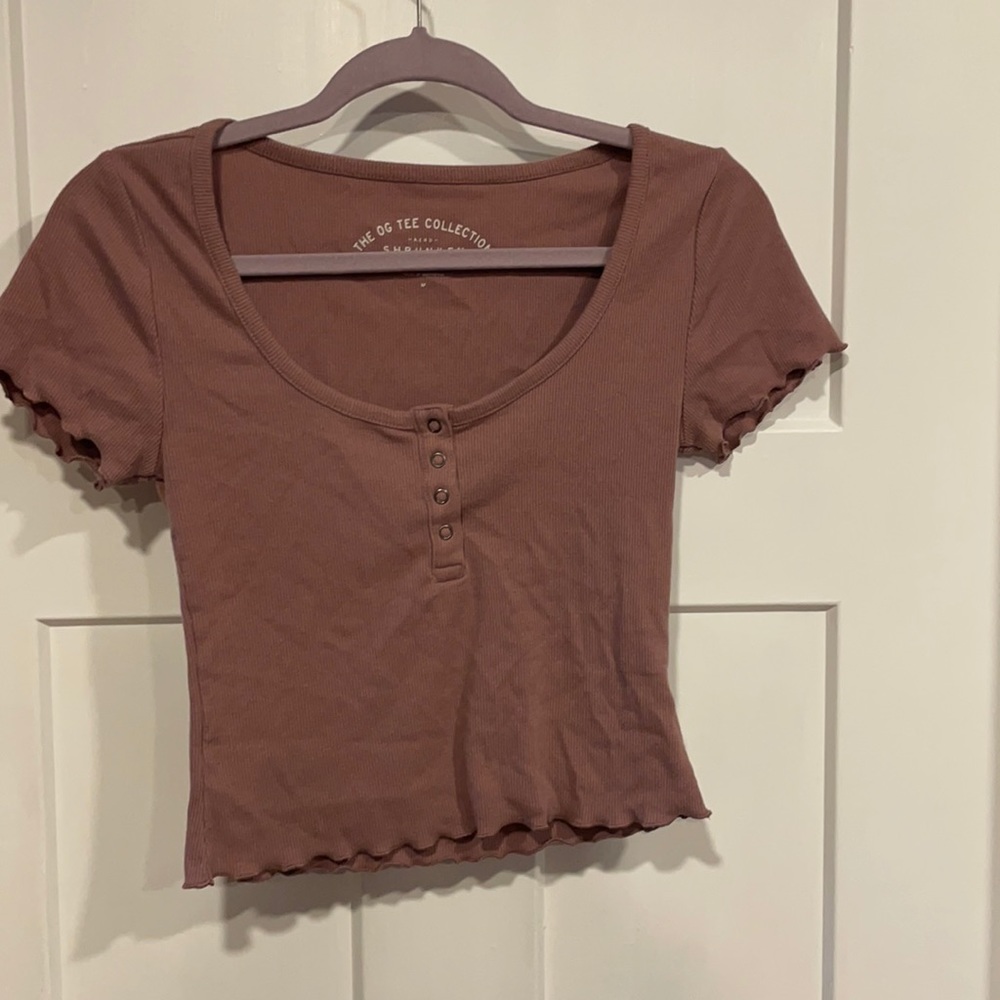Medium cropped aero tee